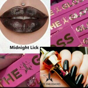 JEFFREE STAR The Gloss Liquid Lip Gloss - NIB - New - Black -Shade Midnight Lick